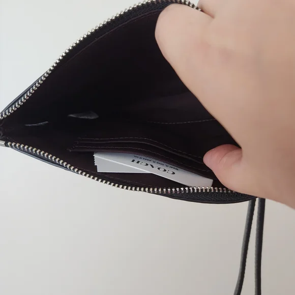 Coach Black Wallet with Butterfly Design - Picture 4 of 5